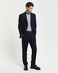 Gant Rollkragenpullover EXTRAFINE MERINO WOOL TURTLENECK Lila/Grau