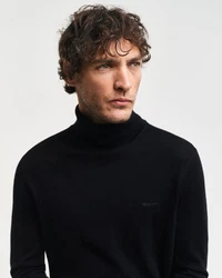 Gant Rollkragenpullover EXTRAFINE MERINO WOOL TURTLENECK Schwarz/Braun/Hellblau/Rot