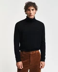 Gant Rollkragenpullover EXTRAFINE MERINO WOOL TURTLENECK Schwarz/Braun/Hellblau/Rot