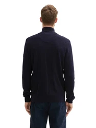 TOM TAILOR Strickpullover Strickjacke Regular Fit navy