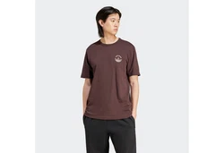 adidas Originals T-Shirt GRFX TEE Dunkelrot/Bordeaux/Braun/Lila/Dunkelbraun