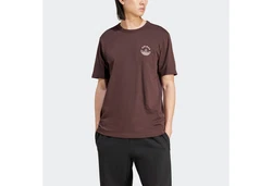 adidas Originals T-Shirt GRFX TEE Dunkelrot/Bordeaux/Braun/Lila/Dunkelbraun