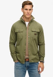 Langarmhemd Organic Cotton Canvas Workwear Overshirt