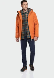 Schöffel Funktionsjacke Style Wildkart MNS Orange/Rot/Braun