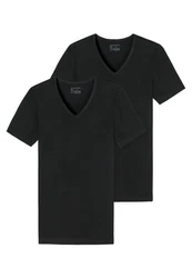 Schiesser Unterhemd 2er-Pack 95/5 Organic Cotton 