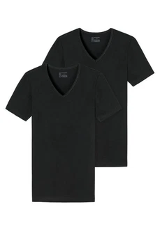 Schiesser Unterhemd 2er-Pack 95/5 Organic Cotton 