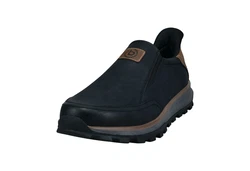 bugatti Slipper Schwarz/Braun/Blau