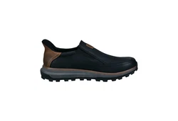 bugatti Slipper Schwarz/Braun/Blau