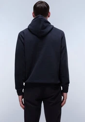 Napapijri Hoodie BURGEE blau/dunkelrot/schwarz/offwhite