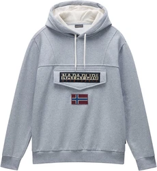 Napapijri Hoodie BURGEE grau