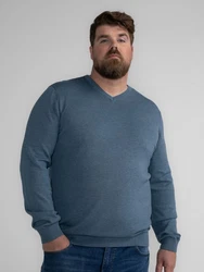 Petrol Industries Pullover 'Atka' Men Knitwear V-Ausschnitt Basic 