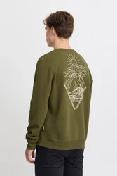 Blend Sweatshirt BLEND BHSweatshirt Dunkelgrün