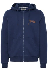 Blend Sweatjacke BHSweatshirt Dunkelblau/Blau/Hellblau