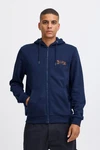 Blend Sweatjacke BHSweatshirt Dunkelblau/Blau/Hellblau