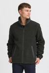 Blend Fleecejacke BHLAURSUS Dunkelgrau/Hellgrau/Grau/Dunkelgrün
