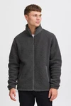 Blend Fleecejacke BHLAURSUS Dunkelgrau/Hellgrau/Grau