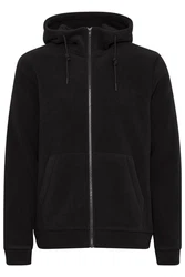 Blend Fleecejacke Sweatjacke Schwarz