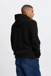 Blend Fleecejacke Sweatjacke Schwarz