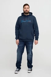 Blend Sweatjacke BHBSweatshirt Dunkelblau/Rosa/Blau