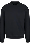 Urban Classics Rundhalspullover Fluffy Crewneck (1-tlg) Dunkelblau/Schwarz/Dunkelgrau