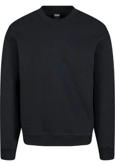 Urban Classics Rundhalspullover Fluffy Crewneck (1-tlg) Dunkelblau/Schwarz/Dunkelgrau