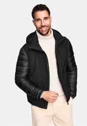 New Canadian Steppjacke Dunkelgrau/Grau/Schwarz