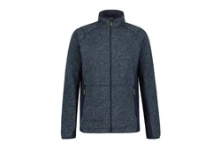 Icepeak Strickfleecejacke Bode Dunkelblau/Grau/Hellblau/Blau