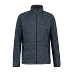 Icepeak Strickfleecejacke Bode Dunkelblau/Grau/Hellblau/Blau