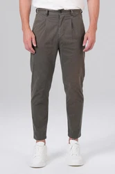 Miracle of Denim 5-Pocket Jeans Heiko Chino Khaki/Hellgrün/Grün/Dunkelgrün