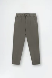 Miracle of Denim 5-Pocket Jeans Heiko Chino Khaki/Hellgrün/Grün/Dunkelgrün