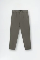 Miracle of Denim 5-Pocket Jeans Heiko Chino Khaki/Hellgrün/Grün/Dunkelgrün