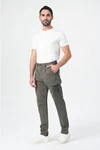 Miracle of Denim 5-Pocket-Jeans Heiko Cargo Khaki/Dunkelgrün/Hellgrau/Grau/Grün/Hellgrün