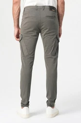 Miracle of Denim 5-Pocket-Jeans Edin Cargo Khaki/Dunkelgrün/Grün