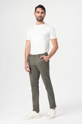 Miracle of Denim 5-Pocket Jeans Harry Chino Khaki/Hellgrün/Grün/Dunkelgrün/Hellgrau
