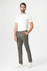 Miracle of Denim 5-Pocket Jeans Harry Chino Khaki/Hellgrün/Grün/Dunkelgrün/Hellgrau