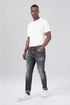 Miracle of Denim 5-Pocket Jeans Alf Tapered Hellgrau/Dunkelgrau/Grau