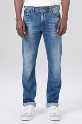 Miracle of Denim 5-Pocket-Jeans Ricardo Regular Blau/Hellblau
