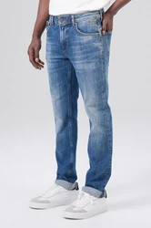 Miracle of Denim 5-Pocket-Jeans Ricardo Regular Blau/Hellblau