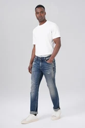 Miracle of Denim 5-Pocket-Jeans Ricardo Regular Blau/Hellblau