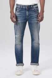 Miracle of Denim 5-Pocket-Jeans Ricardo Regular Blau/Hellblau