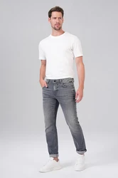 Miracle of Denim 5-Pocket-Jeans Ricardo Regular Hellgrau/Grau/Dunkelgrau