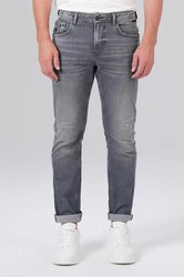 Miracle of Denim 5-Pocket-Jeans Ricardo Regular Hellgrau/Grau/Dunkelgrau