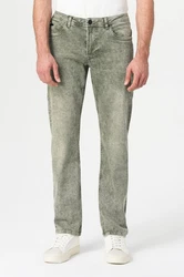 Miracle of Denim 5-Pocket Jeans Thommy Comfort Fit (1-tlg) Khaki/Dunkelgrün