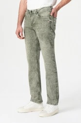 Miracle of Denim 5-Pocket Jeans Thommy Comfort Fit (1-tlg) Khaki/Dunkelgrün