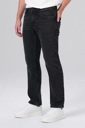 Miracle of Denim 5-Pocket Jeans Thommy Comfort Fit (1-tlg) Schwarz/Dunkelgrau/Grau
