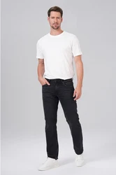 Miracle of Denim 5-Pocket Jeans Thommy Comfort Fit (1-tlg) Schwarz/Dunkelgrau/Grau