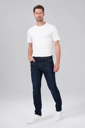 Miracle of Denim 5-Pocket Jeans Cornell Regular Dunkelblau/Blau
