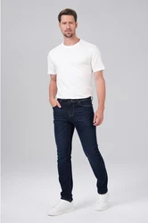 Miracle of Denim 5-Pocket Jeans Cornell Regular Dunkelblau/Blau