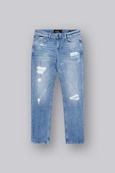 Miracle of Denim 5-Pocket Jeans Cornell Regular Hellblau/Blau