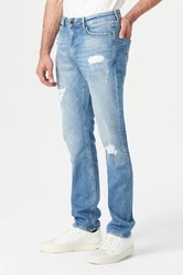 Miracle of Denim 5-Pocket Jeans Cornell Regular Hellblau/Blau